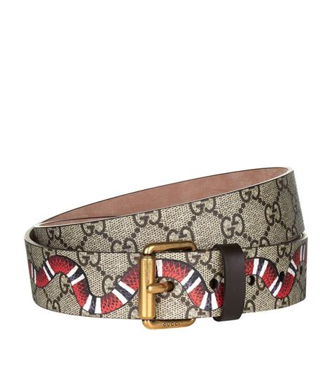 green snakeskin gucci belt|gucci snake belt men's.